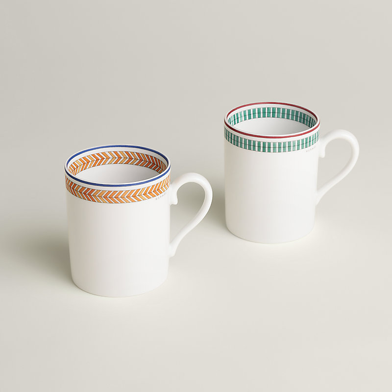 Hermès en Contrepoint马克杯2件套