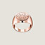View: front, Hermès Ex-Libris signet ring, small model