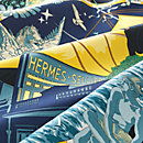 View: Detail, Hermès Flagship scarf 90