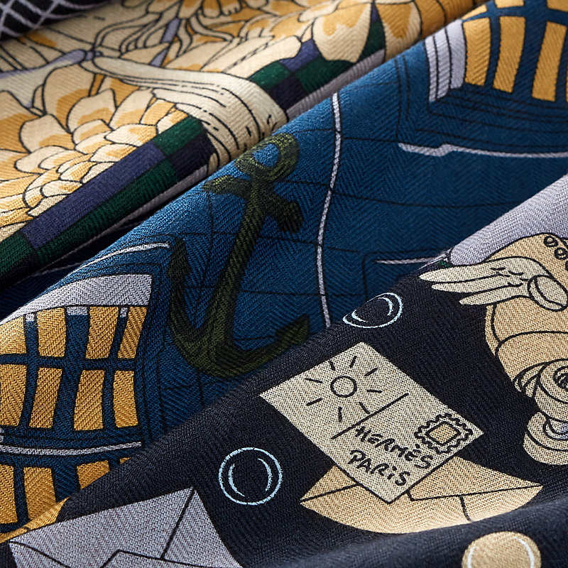 Hermès Flagship shawl 140, View: , view 4 of 4