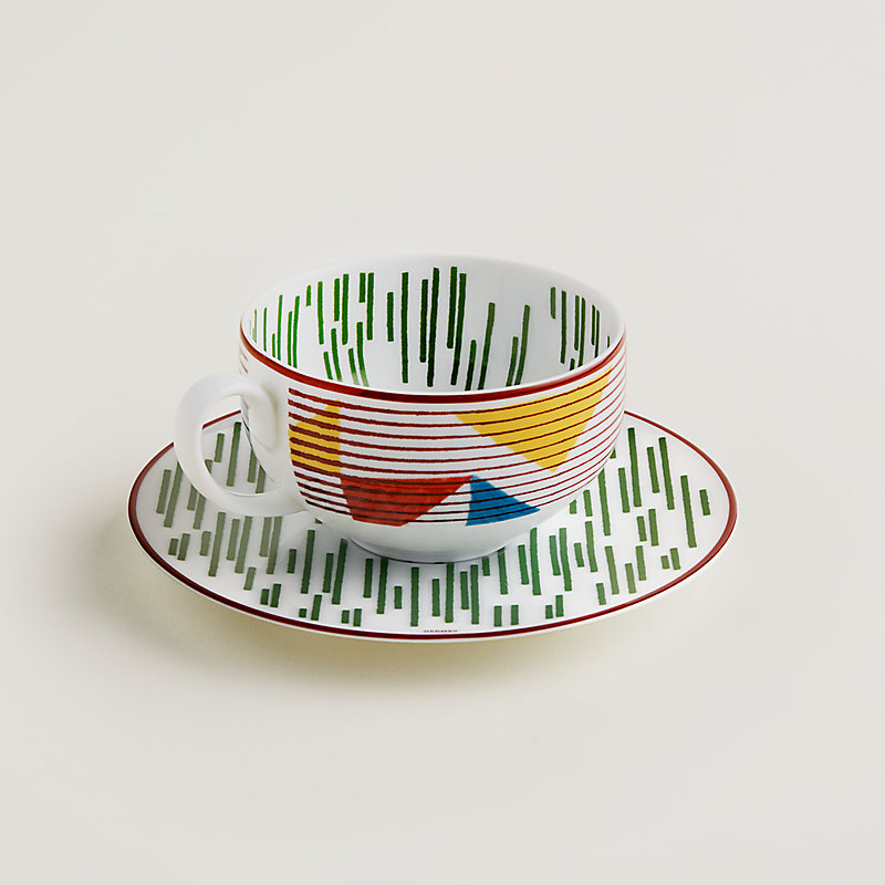 Hermès Hippomobile tea cup and saucer n°2 | Hermès Mainland China