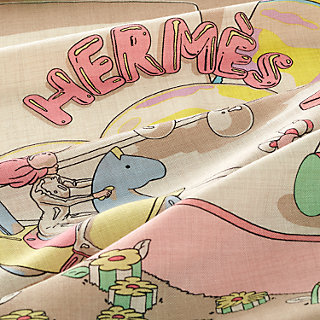 Hermès Locomotion shawl 140 | Hermès Mainland China