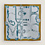 View: Flat, Hermès metallique scarf 100