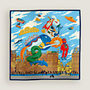 View: Flat, Hermès Parade scarf 90