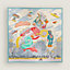 View: Flat, Hermès Parade scarf 90