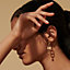 View: Worn, Hermès sur Mer earrings, small model