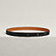 View: front, Hermès sur Mer reversible leather strap 24 mm