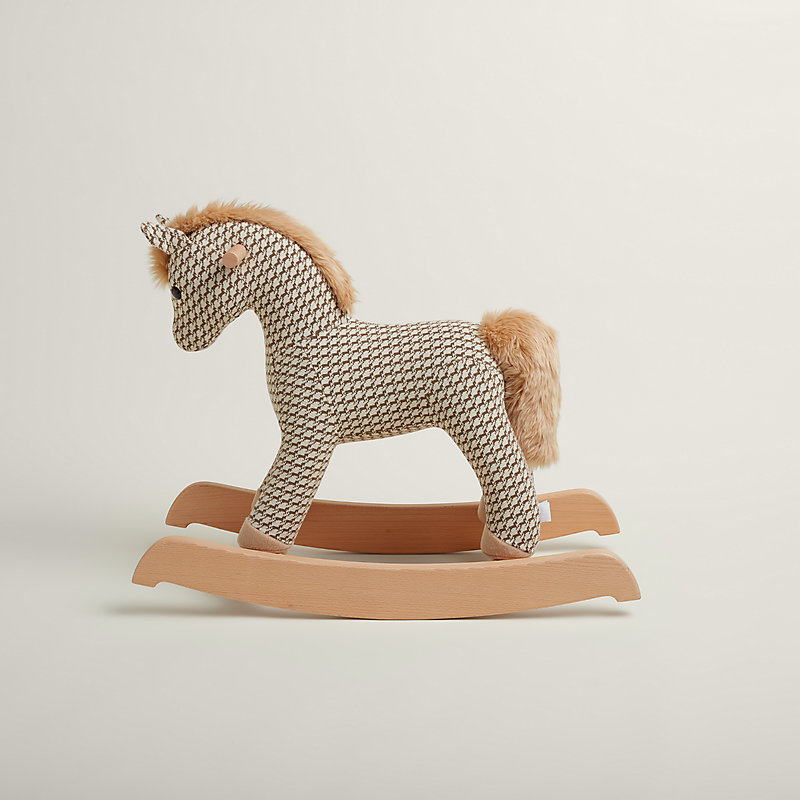Hermy Cheval Pixel rocking horse