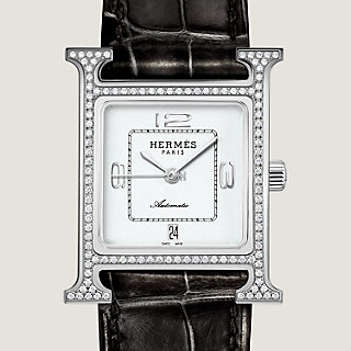 Heure H Automatique watch, Medium model, 30 mm | Hermès