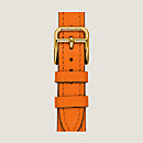 View: Flat, Heure H Mini model 21 mm Single Tour Watch Strap