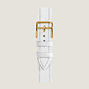 View: Flat, Heure H Mini model 21 mm Single Tour Watch Strap