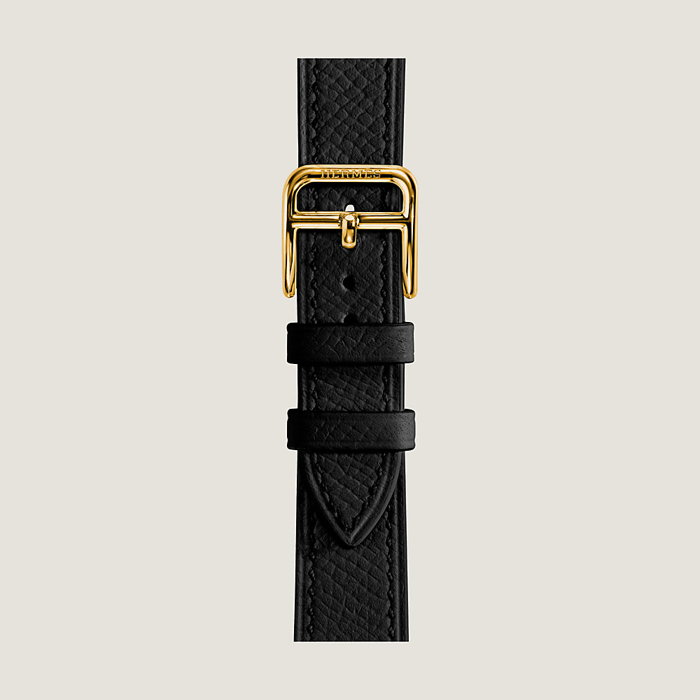 Heure H Mini model 21 mm Single Tour Watch Strap | Hermès