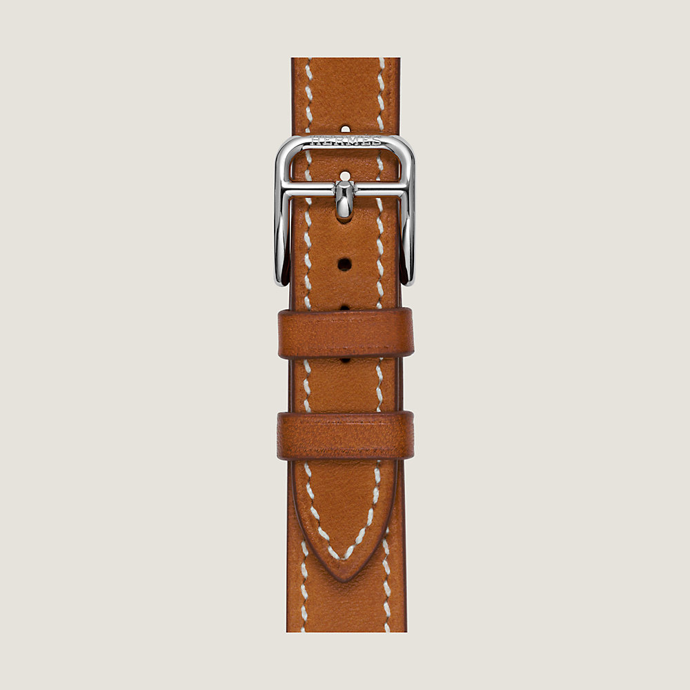21mm Watch Straps Tapered Pebbled Leather Strap By DASSARI StrapsCo
