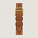 View: Flat, Heure H Mini model 21 mm Single Tour Watch Strap