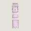 View: Flat, Heure H Mini model 21 mm Single Tour Watch Strap