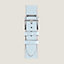 View: Flat, Heure H Small model 25 mm Single Tour Watch Strap