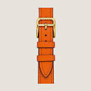 View: Flat, Heure H Small model 25 mm Single Tour Watch Strap