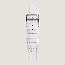 View: Flat, Heure H Small model 25 mm Single Tour Watch Strap