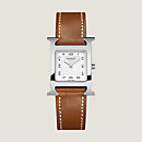 View: front, Heure H Small model 25 mm Single Tour Watch Strap