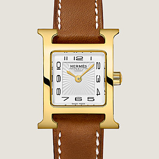 洗練された時を刻む☆【HERMES】HeureH Mini Watch 21mm Heure H watch, Mini model, 21 mm | Hermès USA