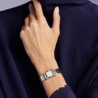 洗練された時を刻む☆【HERMES】HeureH Mini Watch 21mm Heure H watch, Mini model, 21 mm | Hermès USA