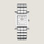 View: front, Heure H watch, Small model, 25 mm