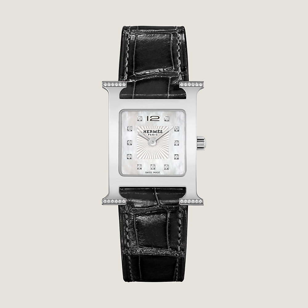 Heure H watch, Small model, 25 mm | Hermès Mainland China