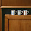 Hidden H set of 2 mugs, view 2 of 3