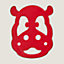 View: front, Hippopotamus shoe accessory
