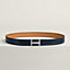 Hisseo belt buckle & Contrast reversible leather strap 32 mm, view 2 of 3