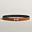 View: , Hisseo belt buckle & Reversible leather strap 32 mm
