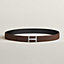 View: , Hisseo belt buckle & Reversible leather strap 32 mm