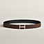 View: , Hisseo belt buckle & Reversible leather strap 32 mm