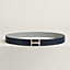 View: , Hisseo belt buckle & Reversible leather strap 32 mm