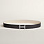 View: , Hisseo belt buckle & Reversible leather strap 32 mm