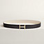 View: , Hisseo belt buckle & Reversible leather strap 32 mm