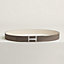 Hisseo belt buckle & Reversible leather strap 32 mm, view 1 of 3