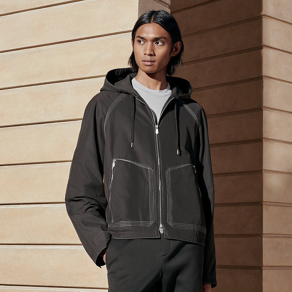 Hooded jacket | Hermès Mainland China