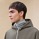 View: Worn, Hooded jacket with bridle detail