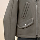 View: Worn, Hooded jacket with bridle detail