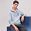 View: Worn, Hooded sweater with Clou de Selle detail