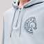 View: Worn, Hooded sweater with Clou de Selle detail