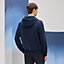 View: Worn, Hooded sweater with Clou de Selle detail
