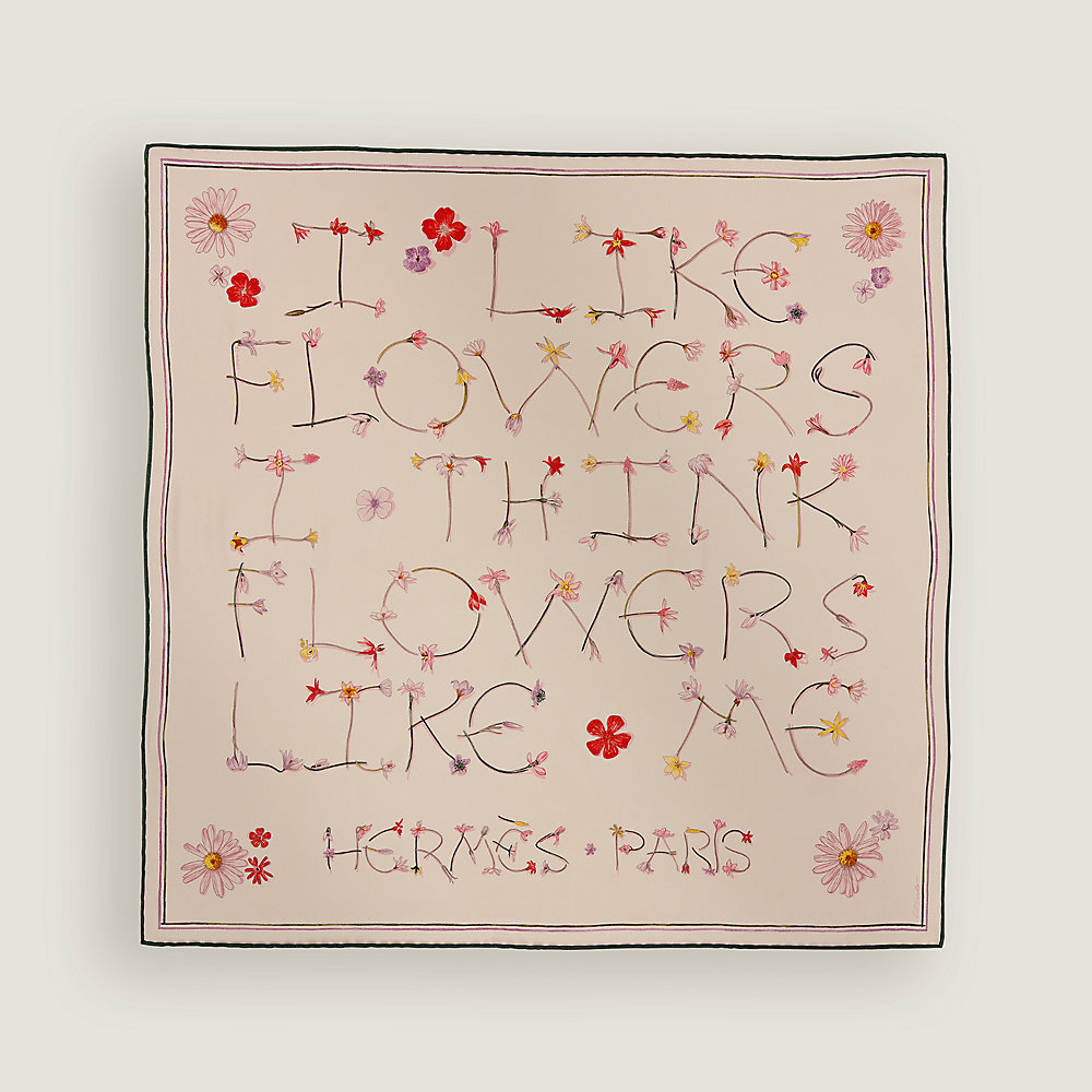 I Like Flowers scarf 70 | Hermès Mainland China