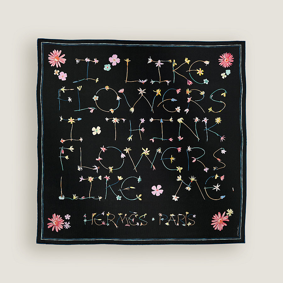 I Like Flowers scarf 70