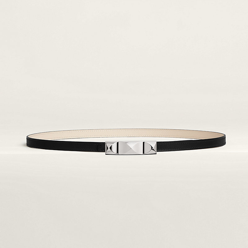 Infini belt buckle & Reversible leather strap 13 mm