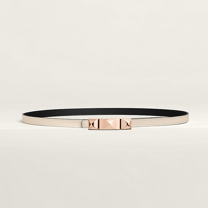 Infini belt buckle & Reversible leather strap 13 mm