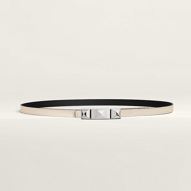 Infini belt buckle & Reversible leather strap 13 mm