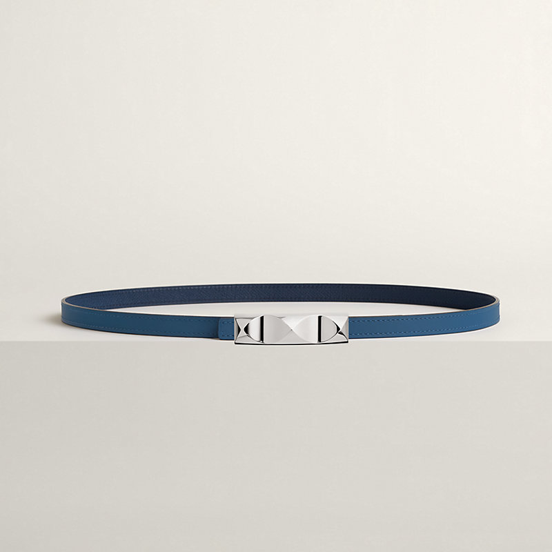 Infini belt buckle & Reversible leather strap 13 mm