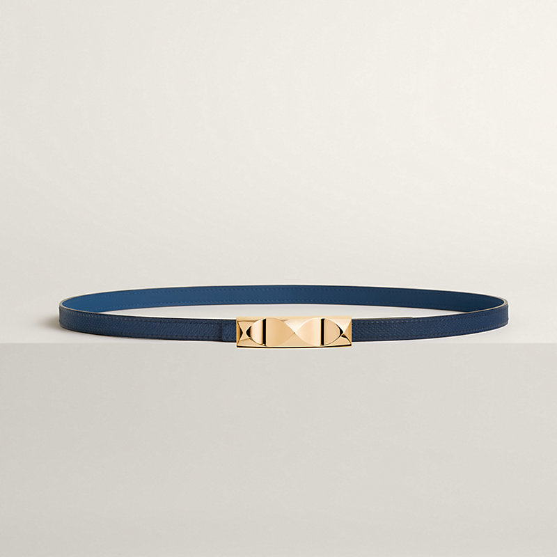 Infini belt buckle & Reversible leather strap 13 mm